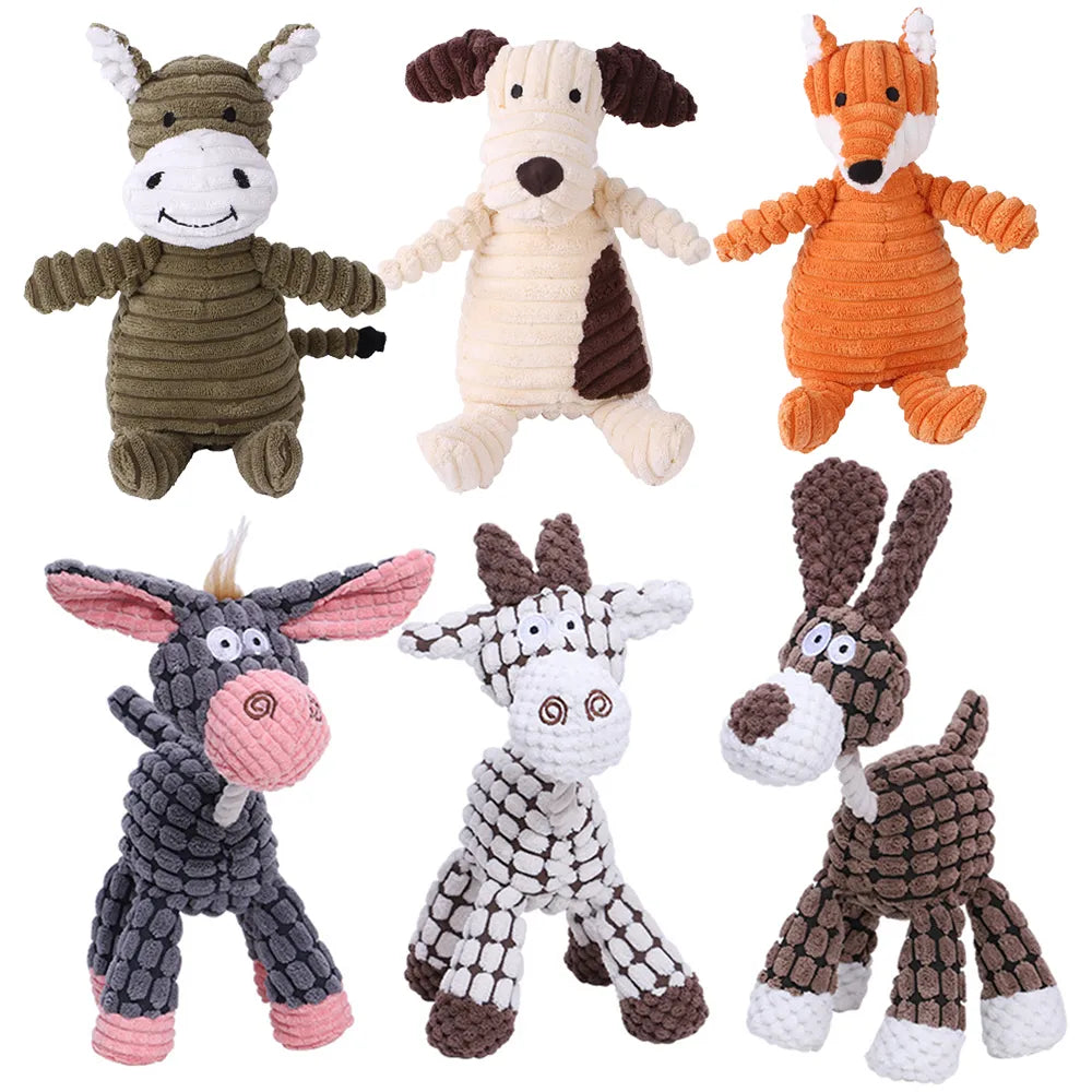 Wool Animal Dog Toy