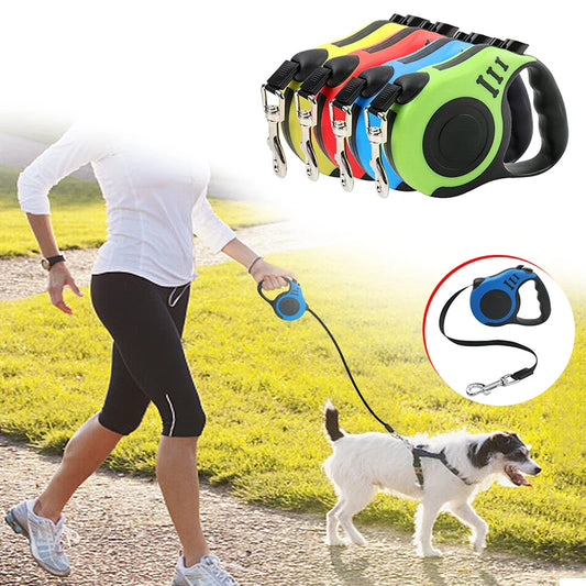 Durable Retractable Nylon Dog Leash