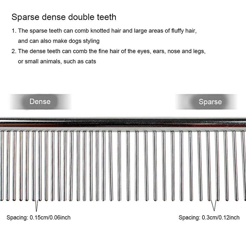 Stainless Steel Grooming Comb