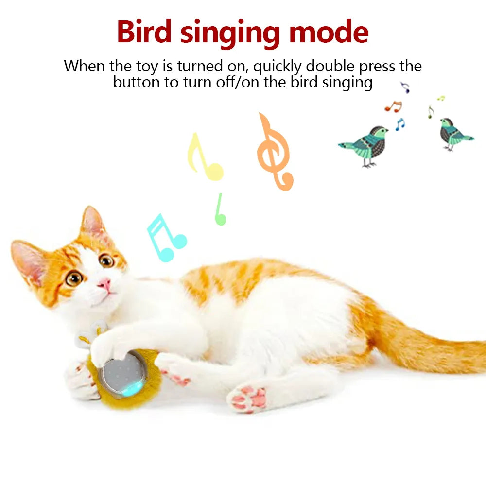 Smart Interactive Rabbit Ear Cat Toy