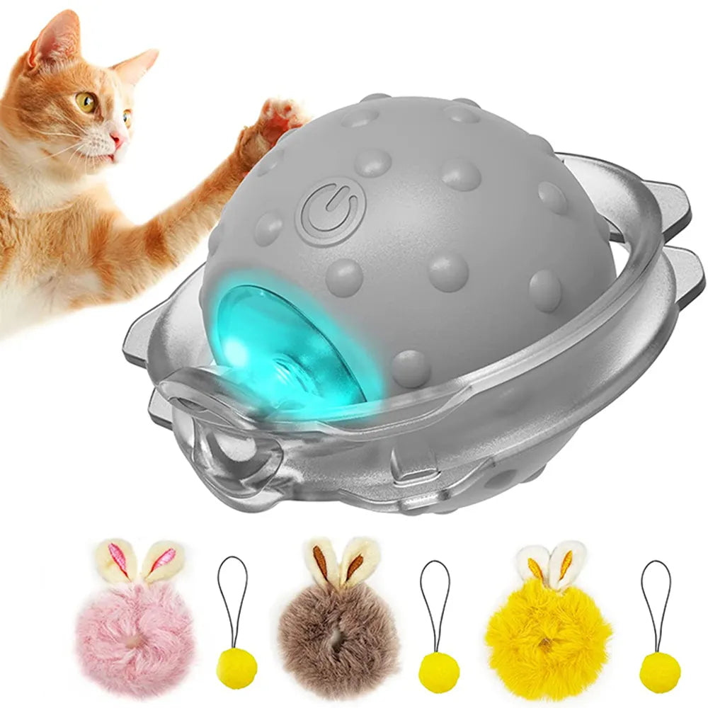 Smart Interactive Rabbit Ear Cat Toy