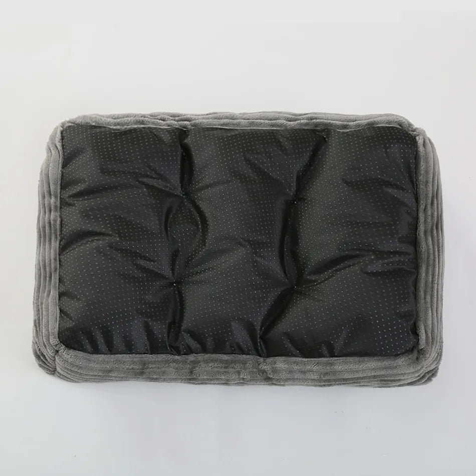 Square Plush Dog Bed Sofa