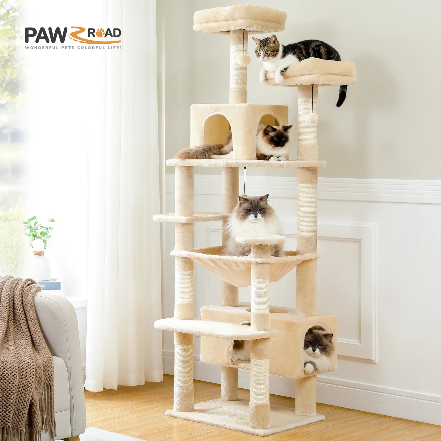 Luxury Cat Tree Houses