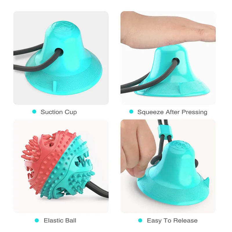 Interactive Suction Cup Treat Toy