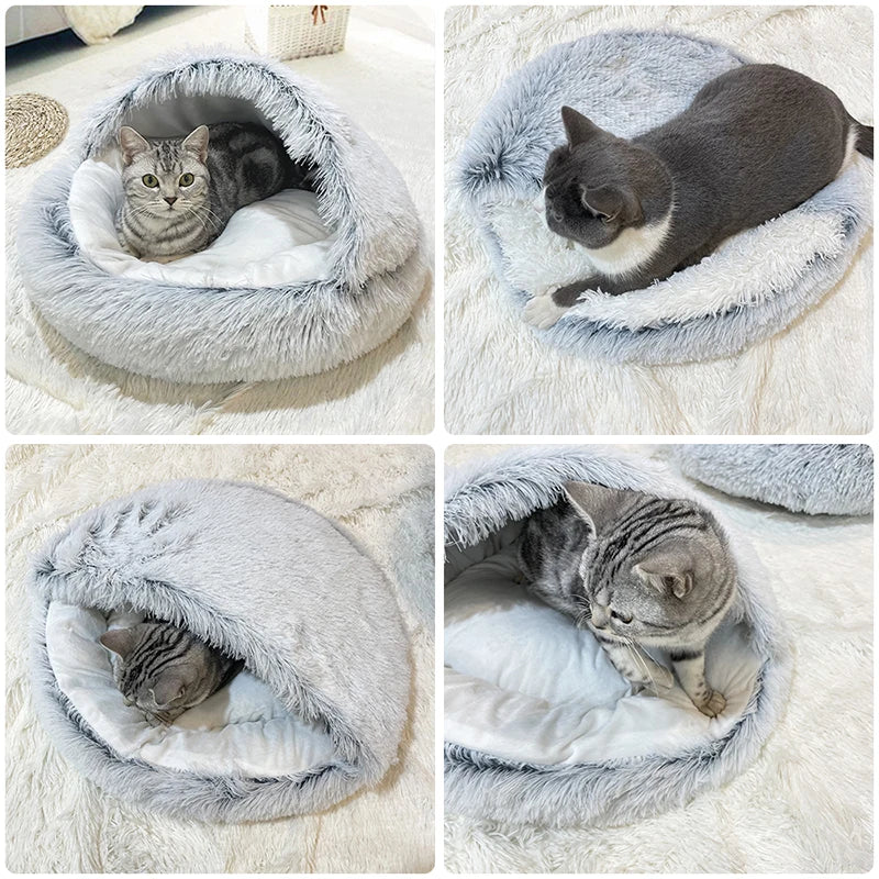 Cozy Cat Bed & Sleep Nest