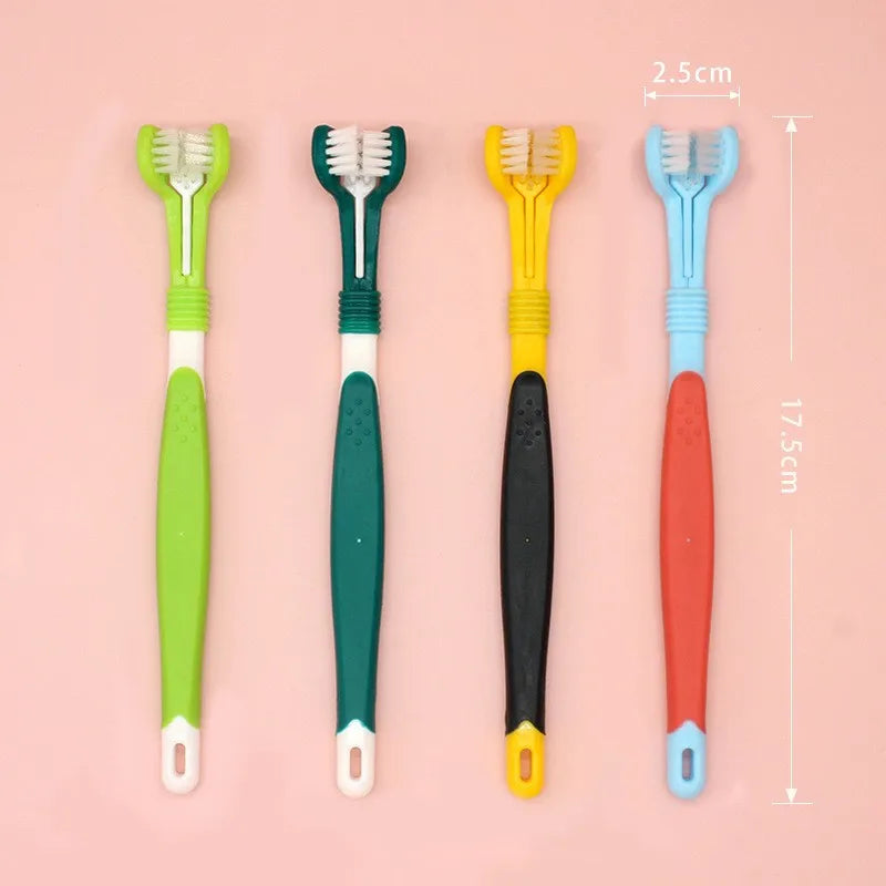 3-Sided Doggy Toothbrush