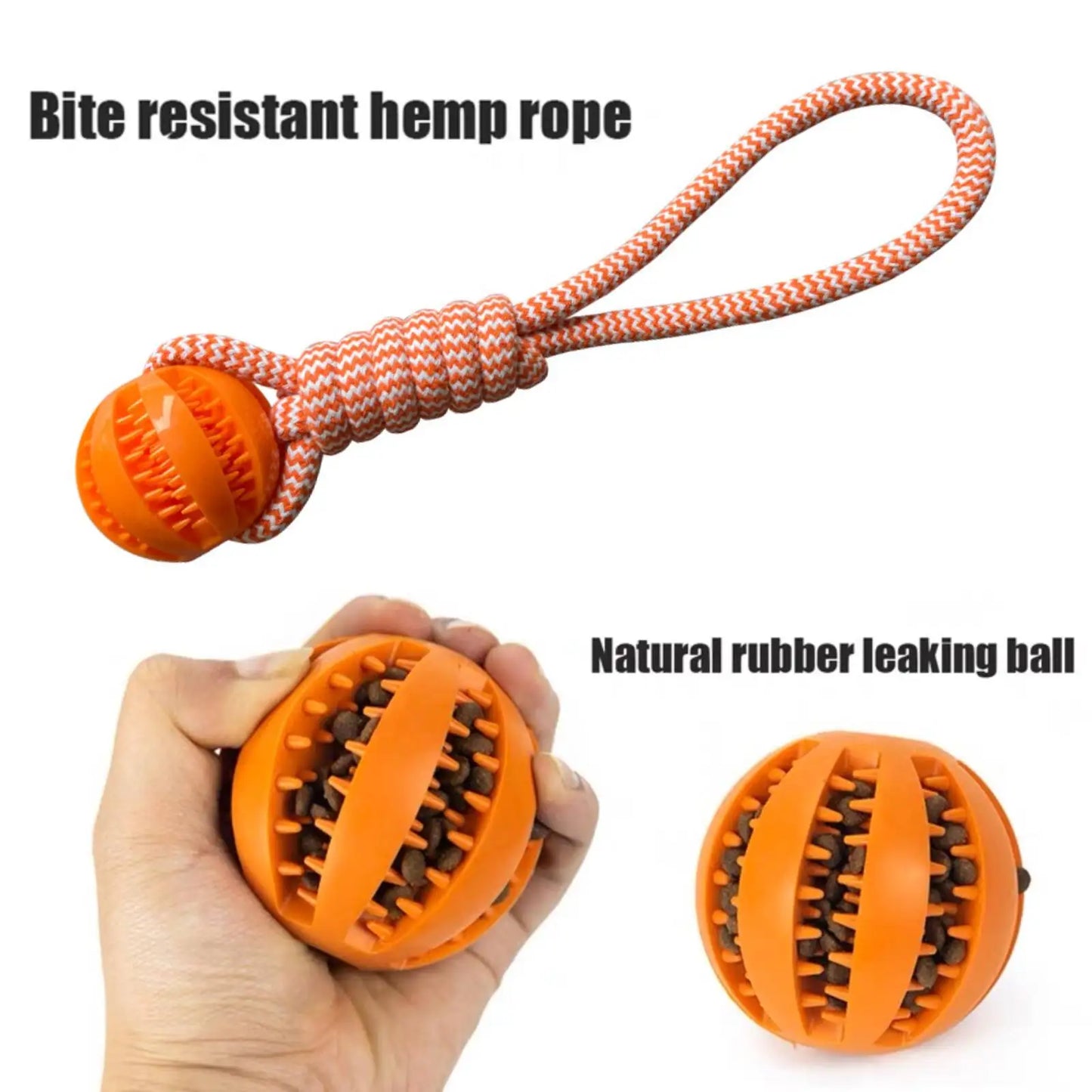 Rope Ball Dog Toy