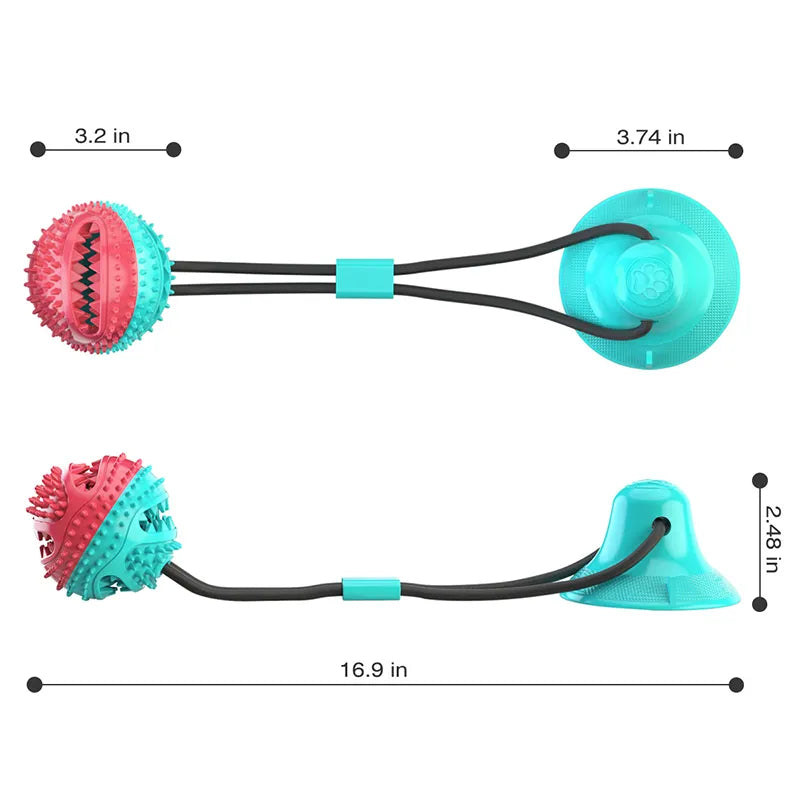 Interactive Suction Cup Treat Toy