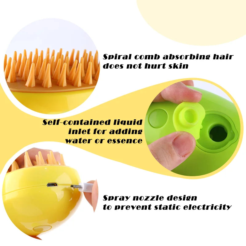 Grooming Steam Comb