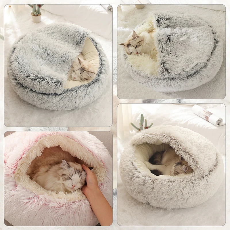 Cozy Cat Bed & Sleep Nest