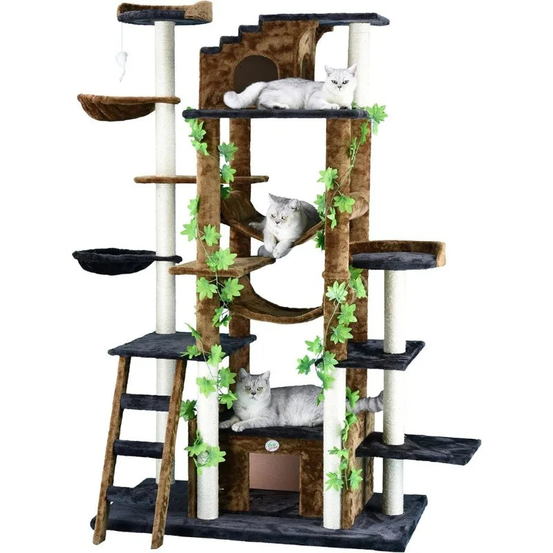 Jungle Cat Tree Condo