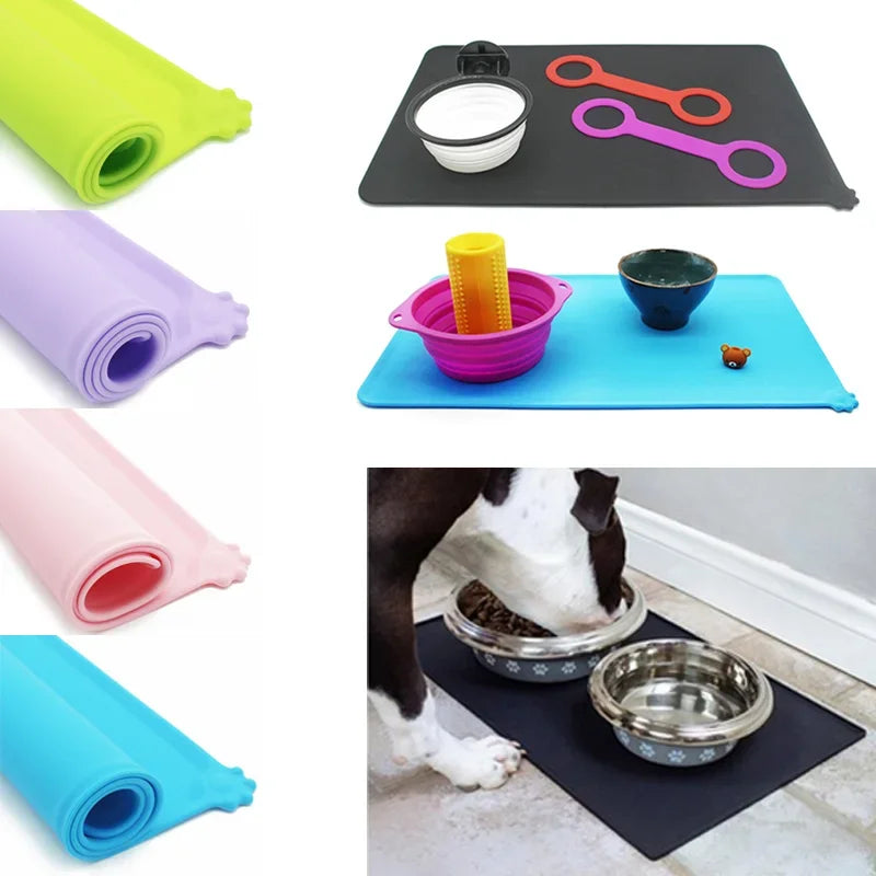 Waterproof Cat Food/Water Placemat