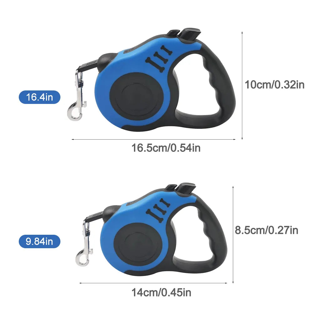 Durable Retractable Nylon Dog Leash