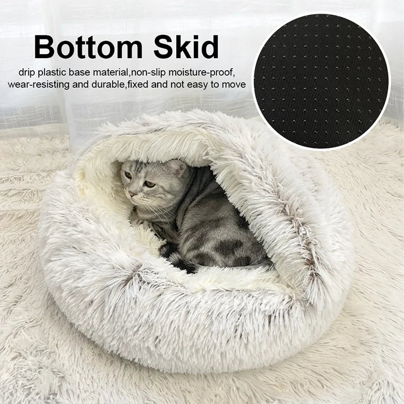 Cozy Cat Bed & Sleep Nest