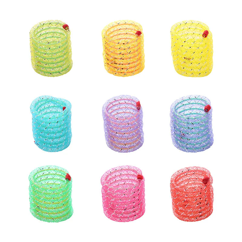 Interactive Colorful Spring Coils