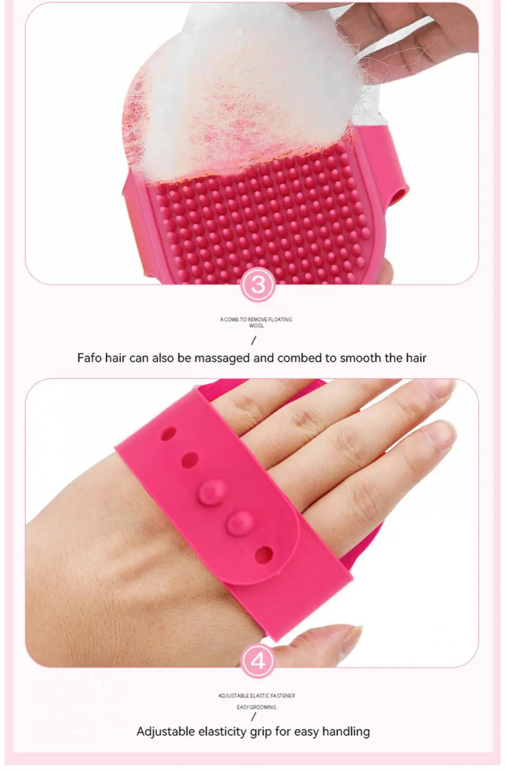 Silicone Dog Hair Comb