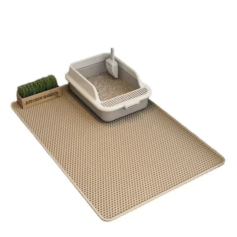 Double-Layer Non-Slip Litter Mat